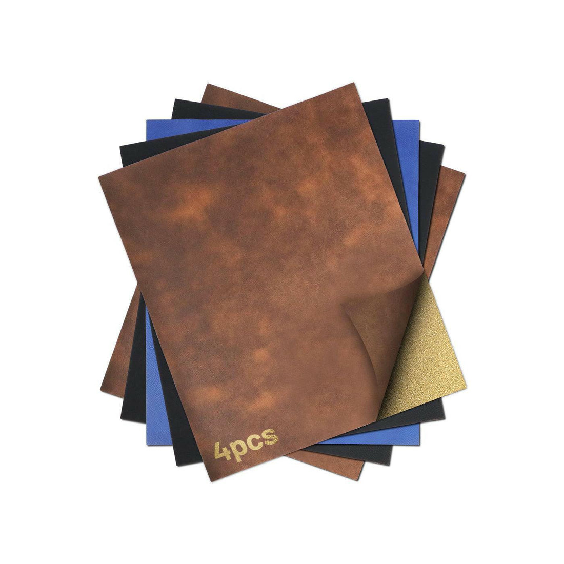 Scratch Leather Kit - Multiple Sizes - (4 Pcs) for Laser Engraving- GreatCarve