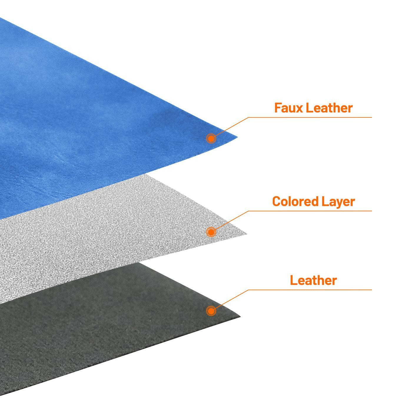 Scratch Leather - Multiple Sizes - (12 Pcs) for Laser Engraving- GreatCarve