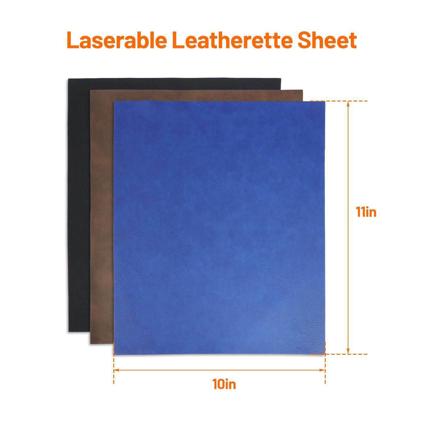 Wholesale Scratch Leather - 50Pcs for Laser Engraving- GreatCarve