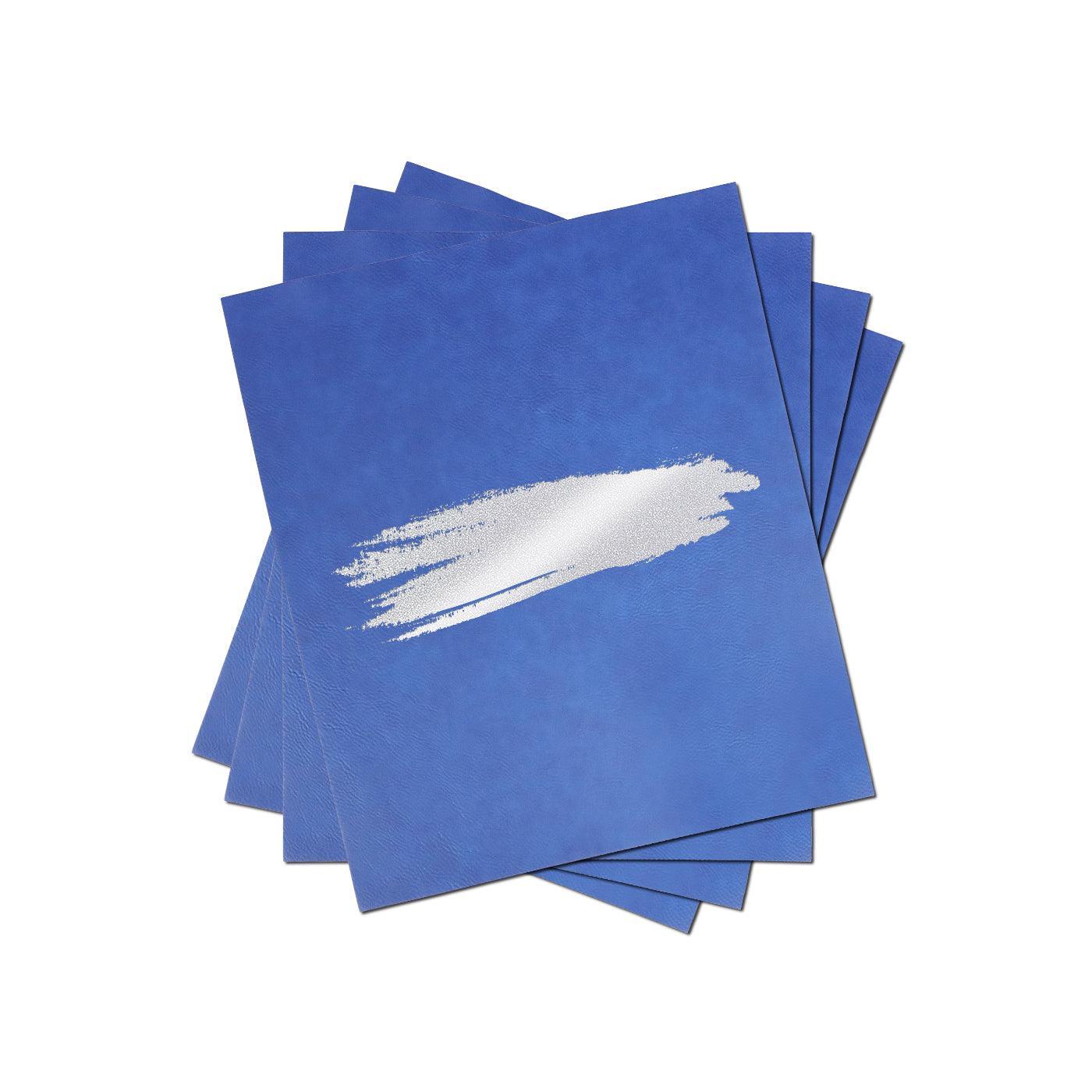 Scratch Leather - Multiple Sizes - (12 Pcs) for Laser Engraving- GreatCarve