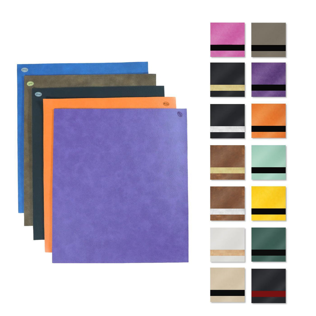 Wholesale Scratch Leather - 50Pcs for Laser Engraving- GreatCarve