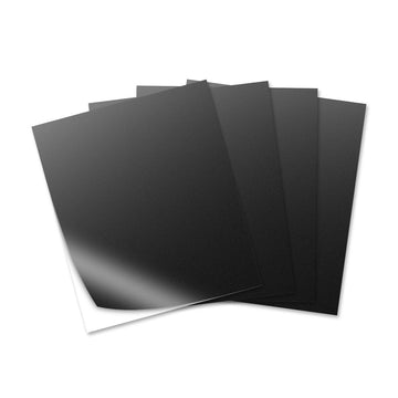 GreatCarve Scratch Acrylic - Nero/Bianco - 11,8" x 9,45" 
