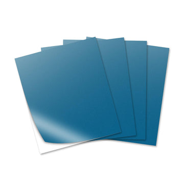 GreatCarve Scratch Acrylic - Blu navy/Bianco - 11,8" x 9,45" 